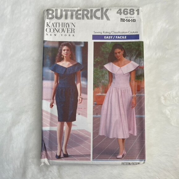 2 Butterick Kathryn Conover New York Sewing Patterns - Picture 2 of 5